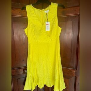 Womens A Loves A Dress -‎ Medium - Yellow NWT